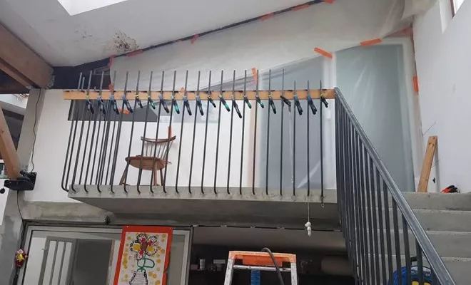 Installation de garde-corps, Dax, MALS Serrurerie Métallerie